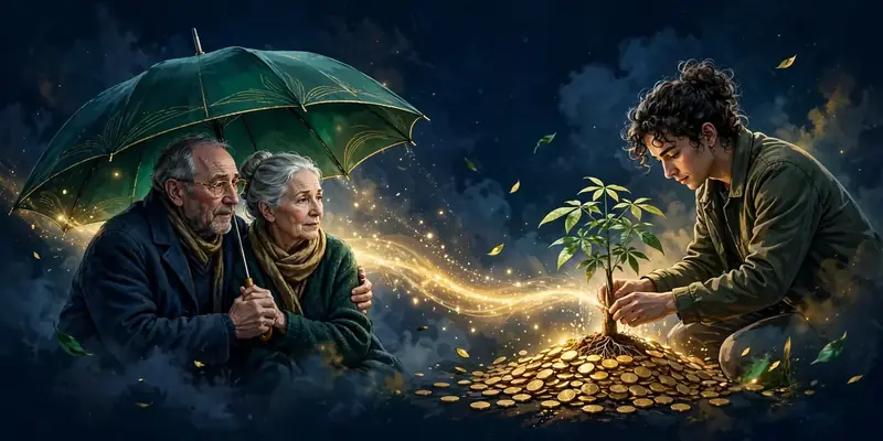 手裡一筆錢：先給父母買保險，還是給自己加倉？